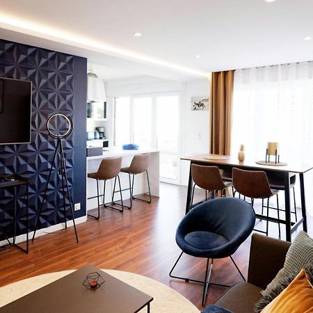 Le Luxe & Votre Vue Mer A Ouistreham Riva Bella Kültér fotó