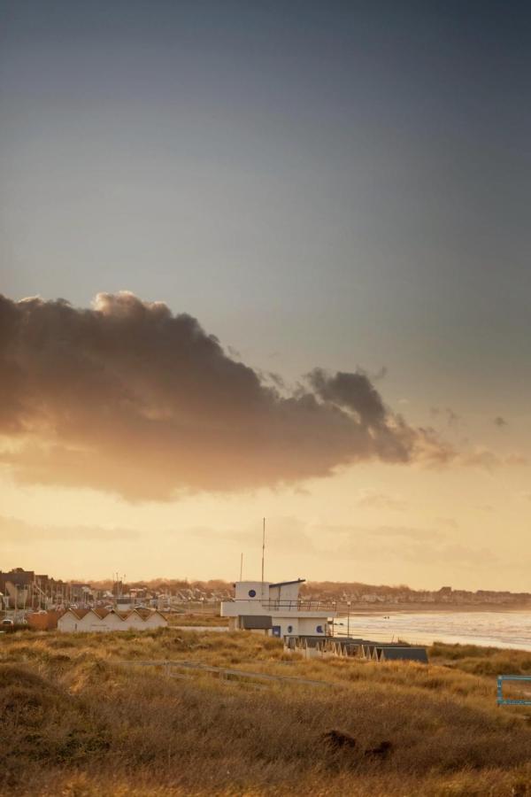 Le Luxe & Votre Vue Mer A Ouistreham Riva Bella Kültér fotó