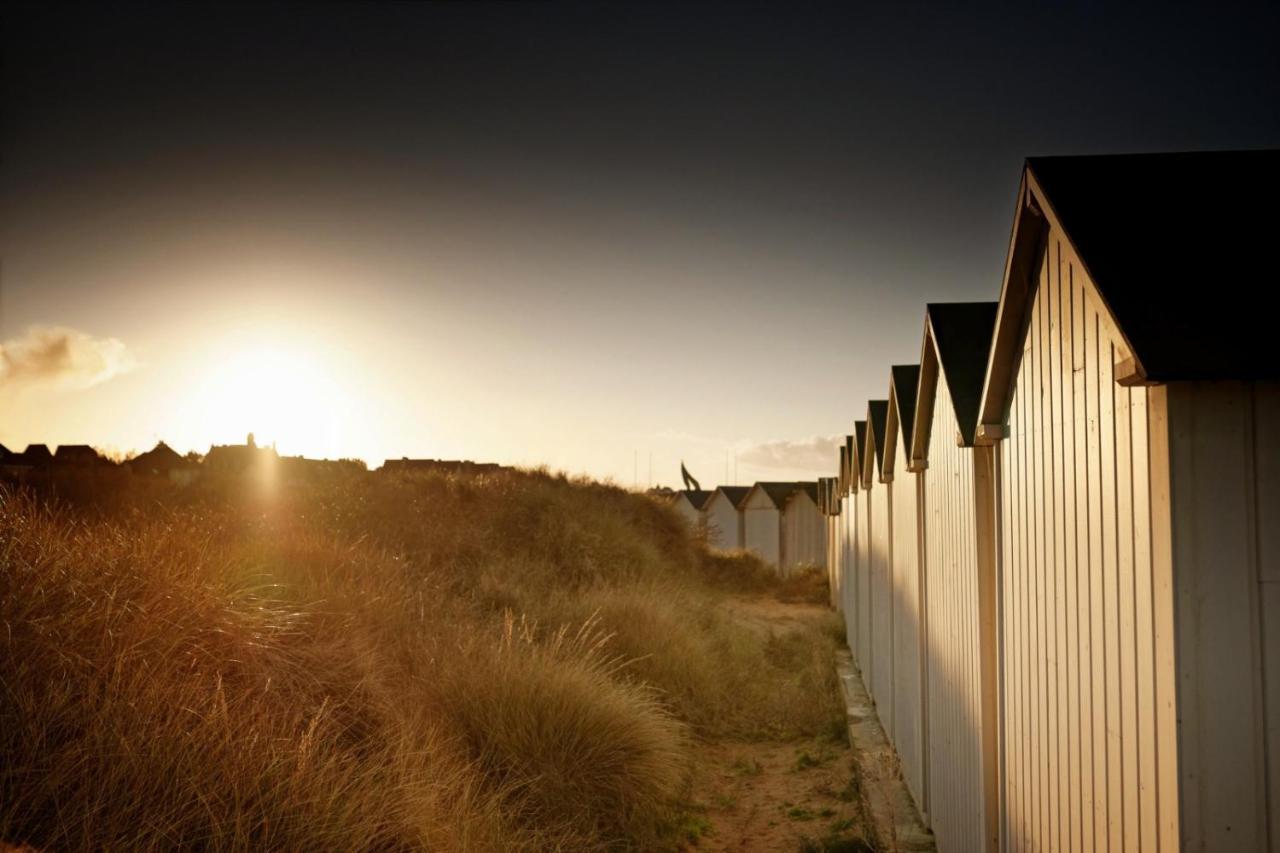 Le Luxe & Votre Vue Mer A Ouistreham Riva Bella Kültér fotó