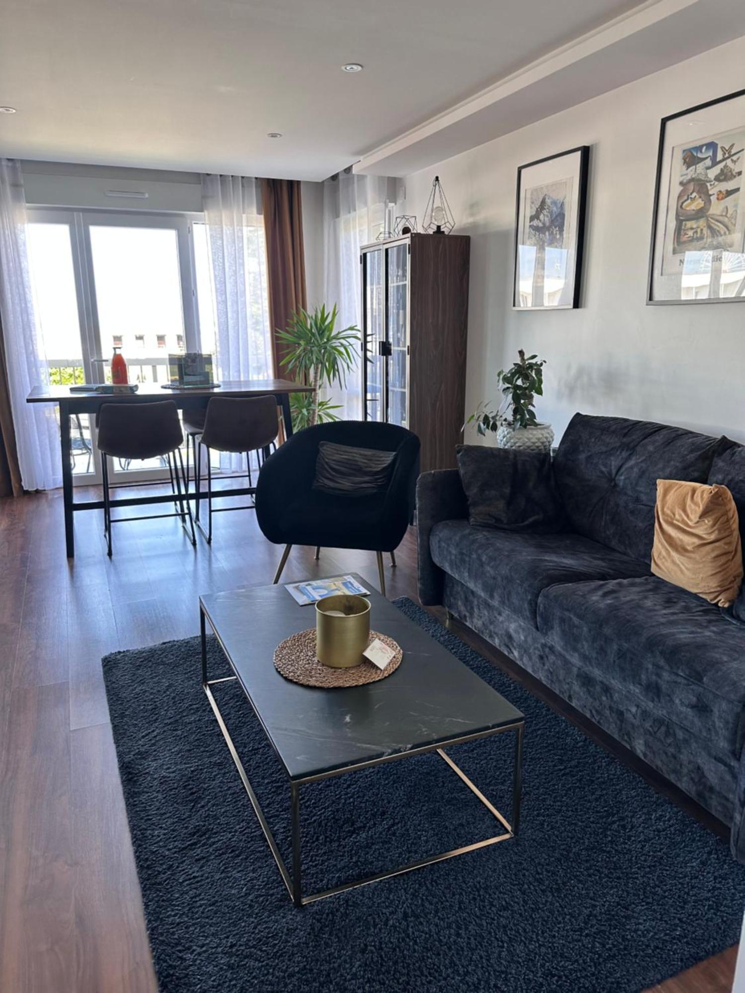 Le Luxe & Votre Vue Mer A Ouistreham Riva Bella Kültér fotó